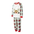 thumbnail image 4 of DuAnyozu Christmas Family Pajamas Matching Sets Christmas Sleepwear Pjs Outfit for Family Christmas Holiday, 4 of 9