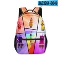 thumbnail image 1 of 3Pcs/set Backpack for Boys Girls Number Blocks School Backpack Teenager Student Rucksack Kids Pattern Kids School Bag Pack, 1 of 7