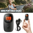 thumbnail image 2 of Pocket Radio with Headset Battery-Operated Mini Portable Digital Tuning Radio Convenient Clip FM Radio, 2 of 8
