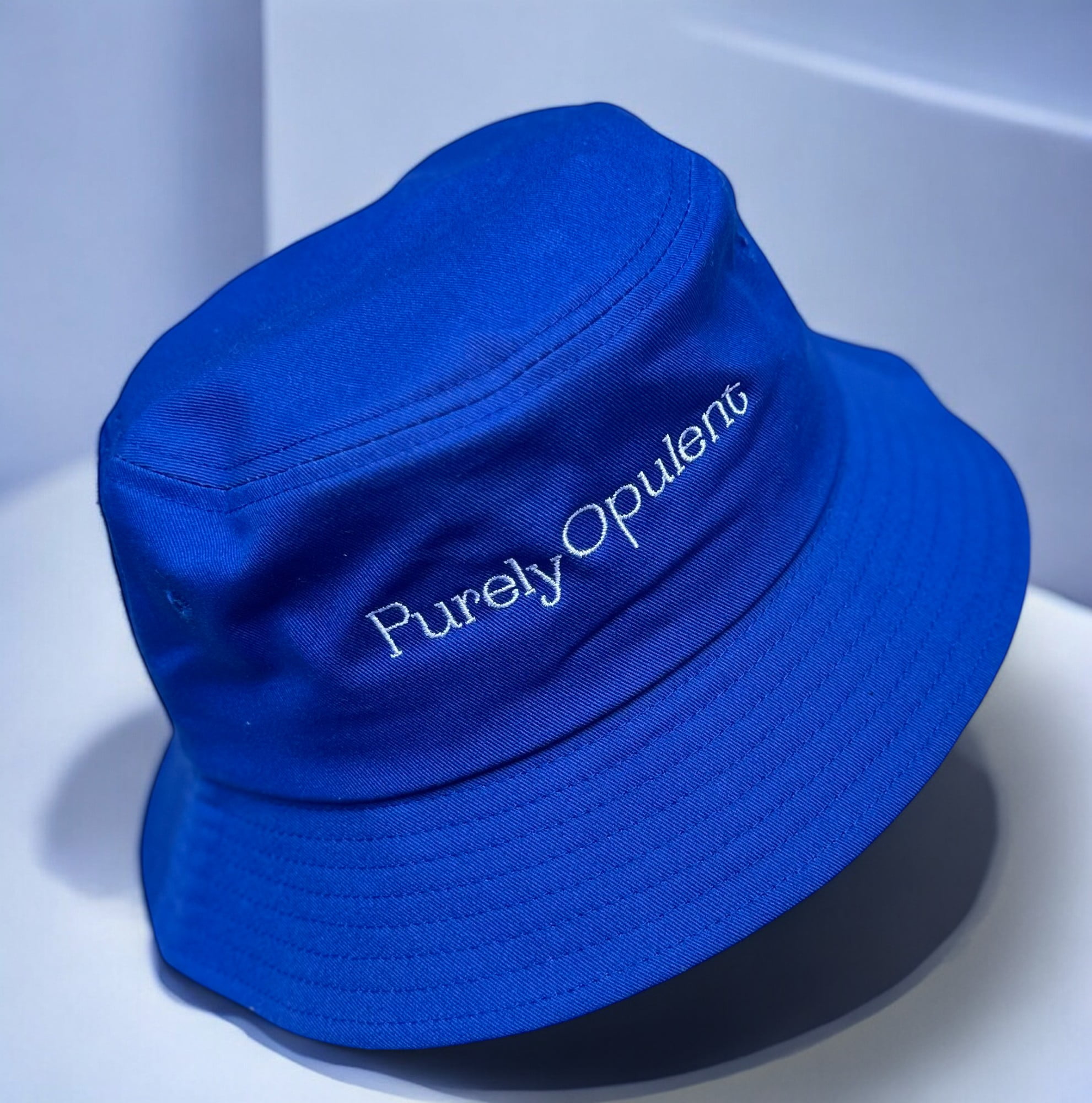 Official Pabst Blue Ribbon Beer Logo Reversible Cotton Bucket Hat