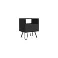 thumbnail image 4 of We Have Furniture Nightstand Skyoner, Single Drawer, Hairpin Legs, Black Wengue Finish, 4 of 6