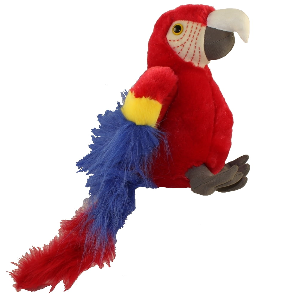 Adventure Plush Animal Den MACAW BIRD (10 inch)
