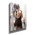 thumbnail image 2 of Epic Graffiti 'Girl With Roses' by Alexander Gunin, Canvas Wall Art, 18"x26", 2 of 3