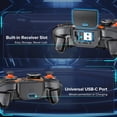 thumbnail image 3 of Controlador inalámbrico para juegos VJANW para PC/NS/Android negro, 3 of 9