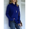 thumbnail image 5 of Anygrew Women Pullover Sweater Long Sleeve Casual Sweaters for Women Turtleneck Knit Jumper, 5 of 6