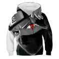thumbnail image 2 of Sudadera con capucha con estampado 3D de Anime Akatsuki para niños, ropa de calle informal de manga larga con capucha y estampado de Kakashi, 2 of 2