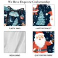thumbnail image 4 of luoweisi Men's Beach Shorts Quick Dry Swim Trunks with Mesh Lining Merry Chrismas M, 4 of 5