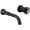 Matte Black, variant on Delta T3558lf-Wl Trinsic 1.2 GPM Wall Mounted Bathroom Faucet - Black