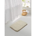 thumbnail image 2 of Bath Rug for Bathroom Non Slip Bathroom Mat (20 x 32, Light Tan) Water Absorbent Soft Microfiber Shaggy Bathroom Rug Machine Washable Bath Mat for Bathroom Thick Plush Shower Mat, 2 of 6