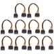 thumbnail image 5 of Línea de conexión de datos, 10 piezas Cable de alimentación SATA Cable de alimentación SATA Pin SATA Aspecto llamativo, 5 of 8