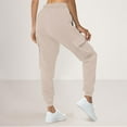 thumbnail image 6 of jtjvou Womens Cargo Sweatpants Oversized Fleece Joggers Fall Fashion Outfits Y2k Clothes 2025 with Pockets Beige L, 6 of 8