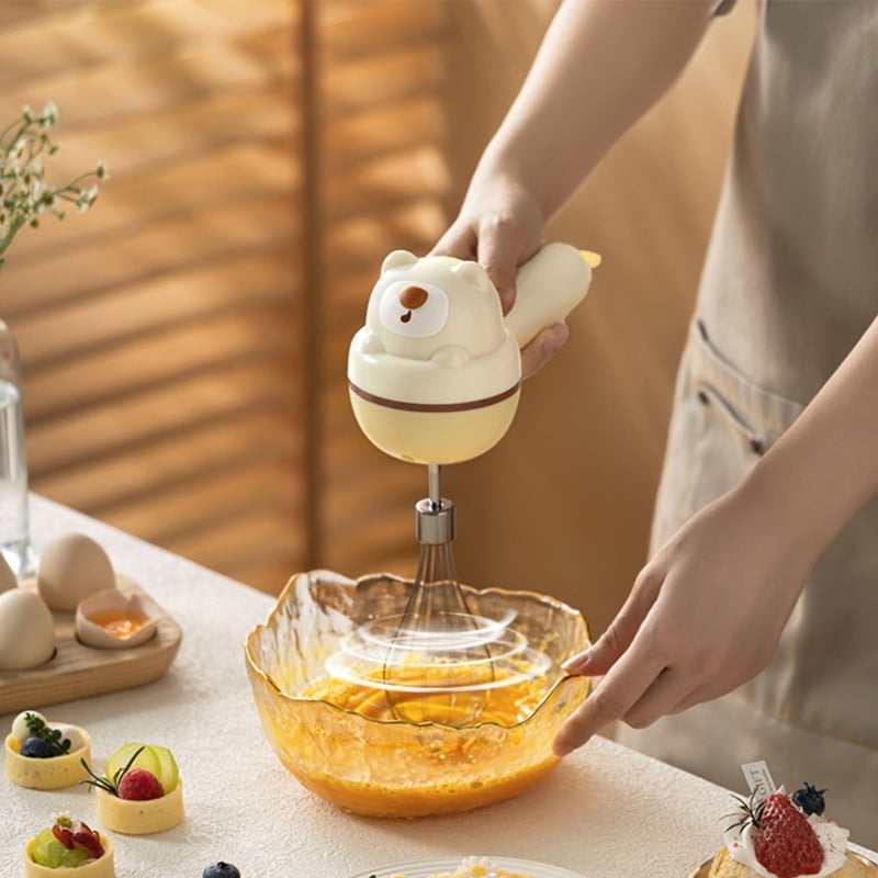 Rechargeable USB Eggs Beater Kitchen Tool Cordless Hand Blenders Electric Whisks
