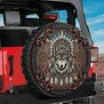 thumbnail image 3 of Lotusprinthandmade Proud Wolf Native America Spare Tire Cover Without Backup Camera Hole 6 Sizes (29 in.), 3 of 7