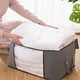 thumbnail image 4 of Advancent Bolsa de almacenamiento de ropa plegable con cremalleras, tienda y aplicación amplia de ropa, multifuncional Almacenamiento y organización del hogar verde azulado METRO, 4 of 6