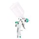 thumbnail image 5 of Pulverizador de pintura de alta atomización, pulverizador de pintura para muebles de alimentación por gravedad de gran capacidad, verde, 5 of 14