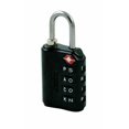 thumbnail image 1 of Word-Lock LL-203-BK Serrures à Bagages 4-Cadran -Noir, 1 of 5