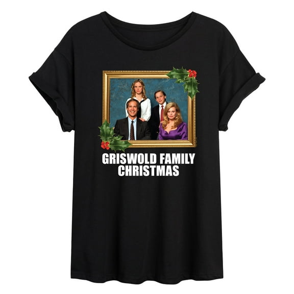 National Lampoon's Christmas Vacation - Classic Holiday Portrait - Women's Oversized T-Shirt