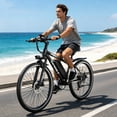 thumbnail image 2 of ASKGO 749W Rated Electric Mountain Bike for Adults,48V 10.5A Ebike.45Miles&20Mph,26* All-Terrain Off-Road Ebike, Full Suspension /Disc Brake, 7-Speed,Ages 14+ Class2 UL2849, 2 of 9