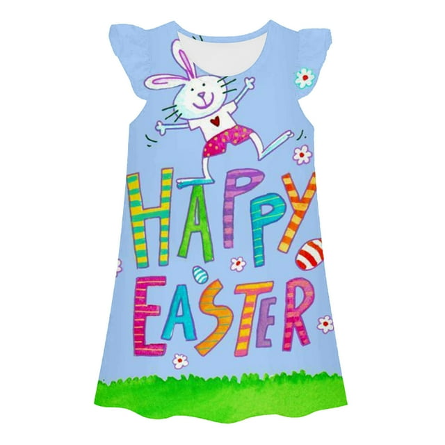 Luvoko Pyjamas pour Enfants Robes Rayures Bébé Robe à Sequins Réversible Robes pour Enfants avec Manches pour Filles Robe Jeunesse Pulls Robe Foncée pour Tout-Petit Petite Robe Robe Fan Robe Filles Deux Pièces Formelle
