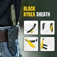 thumbnail image 5 of Kizer Muskrat Fixed Blade Knife D2 Blade G10 Handle Pocket Tactical Knives 1064A1, 5 of 11