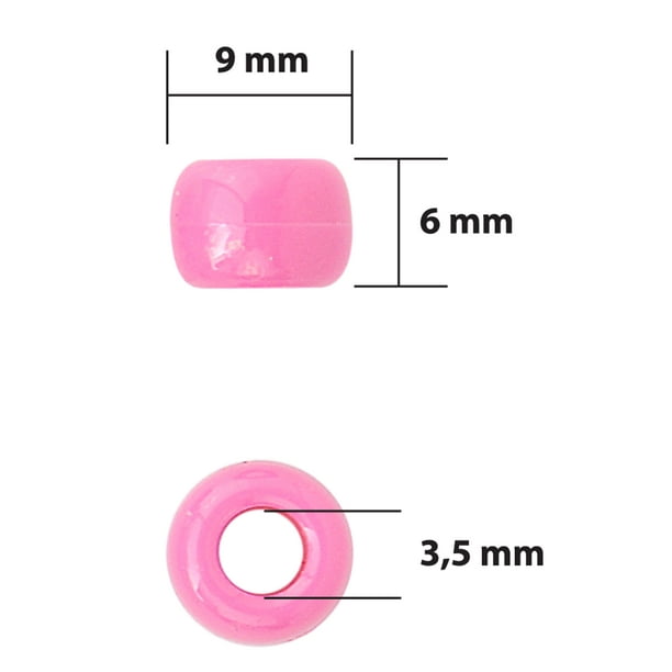 Hello Hobby - Bright & Sparkle Pony Bead Box - 2300 Pieces