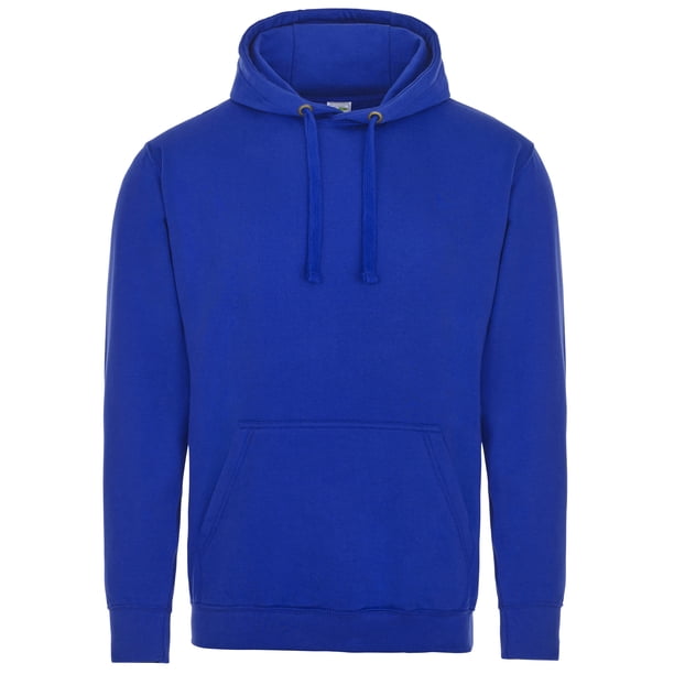 AWDis Just Hoods - Sudadera con capucha Modelo Supersoft Adulto unisex (Azul eléctrico)