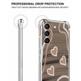 thumbnail image 3 of Heart Girly Case for Samsung Galaxy S23 ,Aesthetic Art Design Pattern TPU Shock Proof Cover Case, 3 of 6