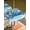 SteelBlue White SkyBlue, variant on Outdoor Tablecloth with Umbrella Hole and Zipper, Black Christmas Truck Rectangle Table Cloth 60x120 Inch Waterproof Tablecloth, Xmas Tree Snowman Snowflake Picnic Table Cover for Patio Camping