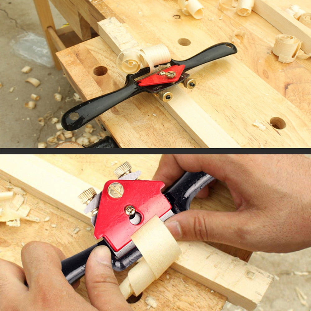 Fimeskey 1 X Wood Planing Tool Woodworking Planer Carpenter Tool Adjustable Spoke Shave Deburring Tool