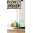 thumbnail image 3 of Ambesonne Ethnic Window Valance, Mexican Folk Animal Skull, 54" X 18", Multicolor, 3 of 3
