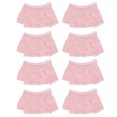 thumbnail image 1 of Raindrops 4 Pairs Toe Separator Socks Elastic Textile Pink Breathable Moisture Absorption For Women, 1 of 7