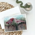 thumbnail image 2 of Red Bird Feeding Greeting Cards and Envelopes Pack of 8, 2 of 2