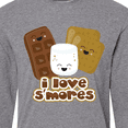 thumbnail image 4 of Inktastic I Love S'Mores Long Sleeve T-Shirt, 4 of 5