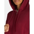 thumbnail image 3 of No Boundaries Oversized Zip Hoodie, Women’s, 3 of 5