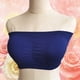 thumbnail image 3 of Sujetador inalámbrico sin tirantes BRAS BUTTANEAU PEDIDO TUBO EXCLÍTICO TUBO TOP íntimo con buena elasticidad Estilo básico para vestido de noche azul marino Inevent AP008613-09B, 3 of 6