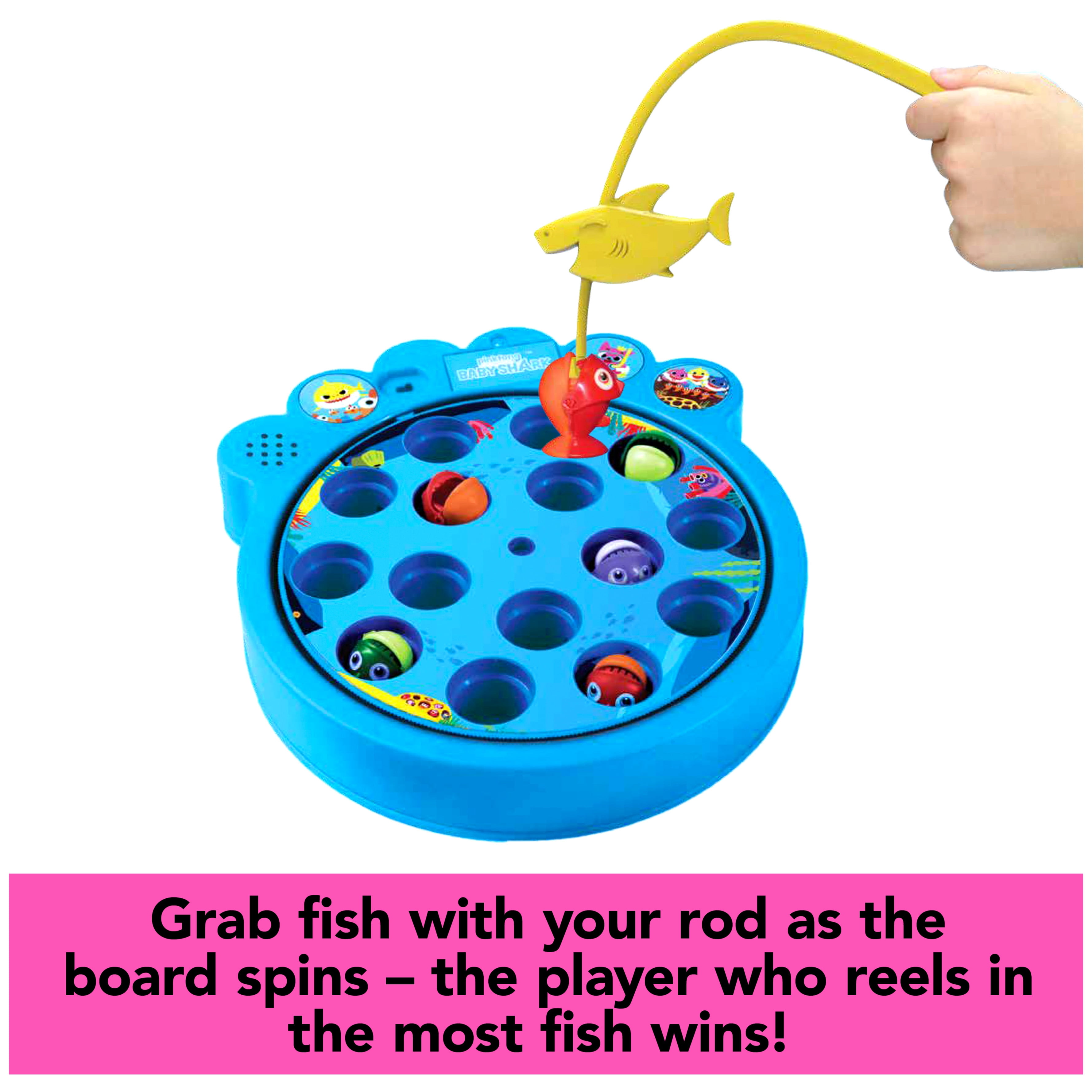 Pinkfong Baby Shark Let's Go Hunt Musical Fishing Game, for