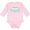 AD-Pink, variant on Inktastic 3 Cute White Harp Seals on Ice Boys or Girls Long Sleeve Baby Bodysuit