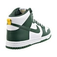 thumbnail image 3 of Nike Dunk High Retro Men's Shoes Green-White-University Gold dd1399-300, 3 of 6
