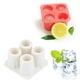 thumbnail image 3 of Toystoory Molde para hacer hielo, modelo de hielo esférico, diseño de cuatro agujeros, bandeja cuadrada antiadherente, utensilios de cocina, Barra de herramientas No.1, 3 of 6