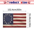 thumbnail image 3 of 250th anniversary usa Flag 3x5: Double Sided 3-Ply Betsy Ross Flags Heavy Duty - UV Protection & Fade Resistant & Reinforced Brass Grommets - 250 Years Of Freedom, 3 of 9