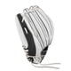 thumbnail image 5 of WILSON 2024 A1000 P12 Guante de Softbol de Lanzamiento Rápido para 12 Lanzadores - Blanco/Gris Tiro a la Derecha, 5 of 8