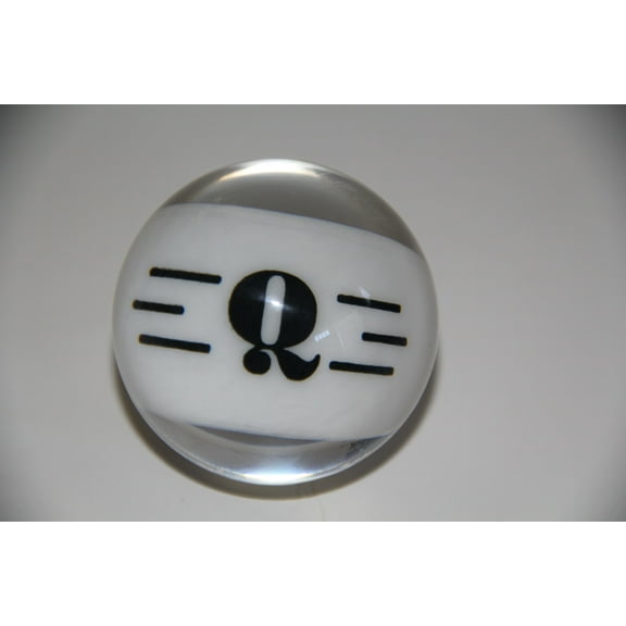 BuyBocceBalls Listing - Epco Replacement Cue Ball Clear Billiard or Pool Set, 4.2oz, 2.25" diam