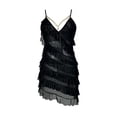 thumbnail image 4 of Camisolas cortas de moda para mujer, perspectiva bordada, con cordones, falda para dormir, conjuntos de lencería con espalda en T, conjunto de lencería de poliéster para mujer, 4 of 9