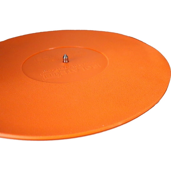 Tapis de Plateau Tournant Sorbothane Orange 6 mm pour DJs et Professionnels de l'Audio