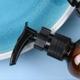 thumbnail image 4 of 4pcs 120ml Refillable Plastic Pump Dispenser Bottles for Lotion Massage Oil Shampoo Containers Round Pump Bottles Brown, 4 of 4