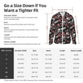 thumbnail image 6 of Goofa Vintage Skull Casino Printed Women's UPF 50+ Sun Protection Hoodie Jacket Lightweight Long Sleeve Sun Shirt for Women with Pocket Hiking Outdoor-X-Large, 6 of 9