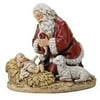 Joseph's Studio by Roman High Kneeling Santa Figure by Joseph Studio, 8.75"