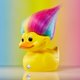 thumbnail image 2 of Figura coleccionable de pato de goma TUBBZ Rainbow Troll de 9 cm, 2 of 7
