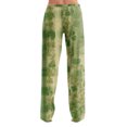 thumbnail image 6 of Fgvctg St. Patrick's Day Womens Pajamas Lucky Sleepwear Wide Leg Pajamas Shamrock Clover Graphic High Waisted Pj Pant Loose Fall Spring Drawstring Lounge Pants with Pockets Mint Green 3XL, 6 of 6