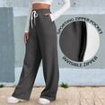 thumbnail image 2 of Womens Sweet Pants Wide Leg Sweat Pants Soft Joggers for Women Casual Pants for Women Comfortable Pants Trending Womens Clothes, 2 of 9